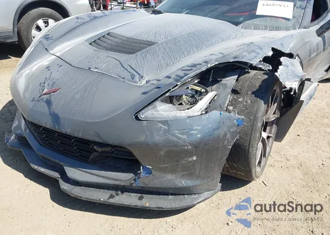 2019 Chevrolet Corvette Grand Sport z USA, uszkodzony, nr VIN 1G1YX2D75K5119467